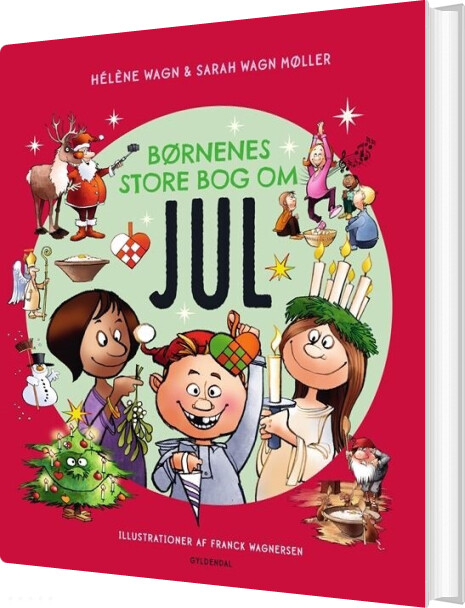 Billede af Børnenes Store Bog Om Jul - Hélène Wagn - Bog