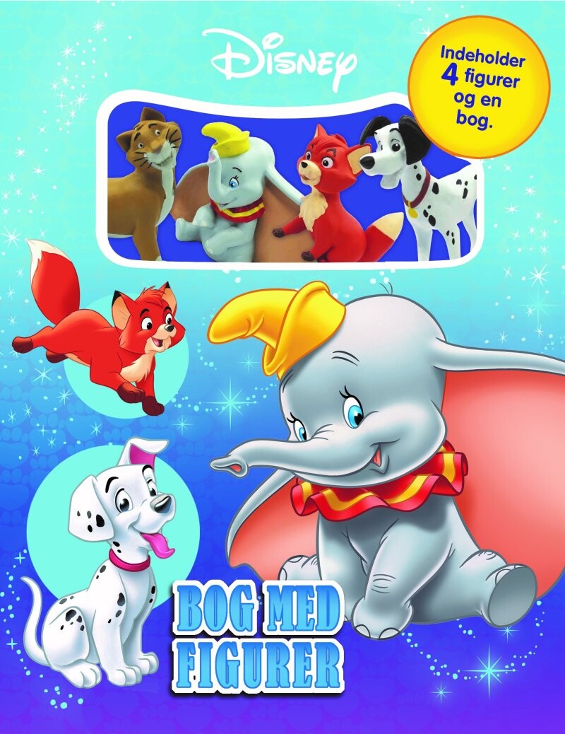 Bog Med Figurer - Disney - Dumbo - Diverse - Bog