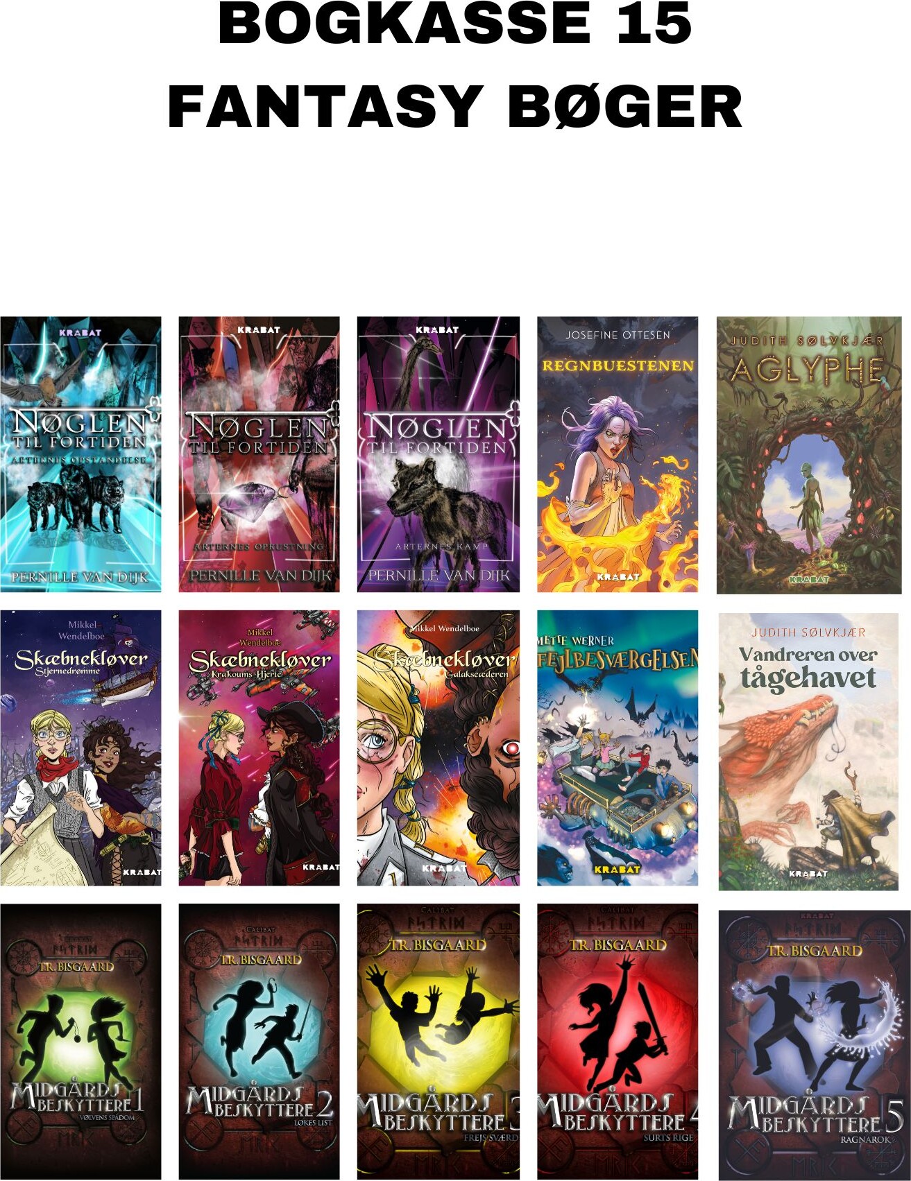 Fantasy Bøger - Bogkasse - Bog