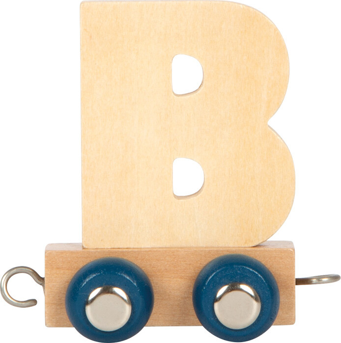 Small Foot - Wooden Letter Train Polar - B