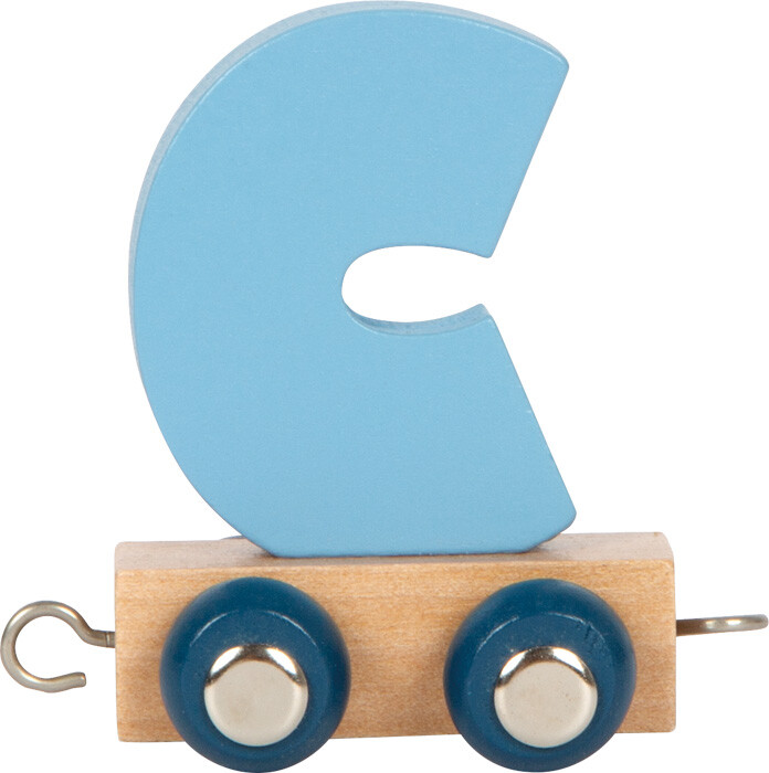 Small Foot - Wooden Letter Train Polar - C