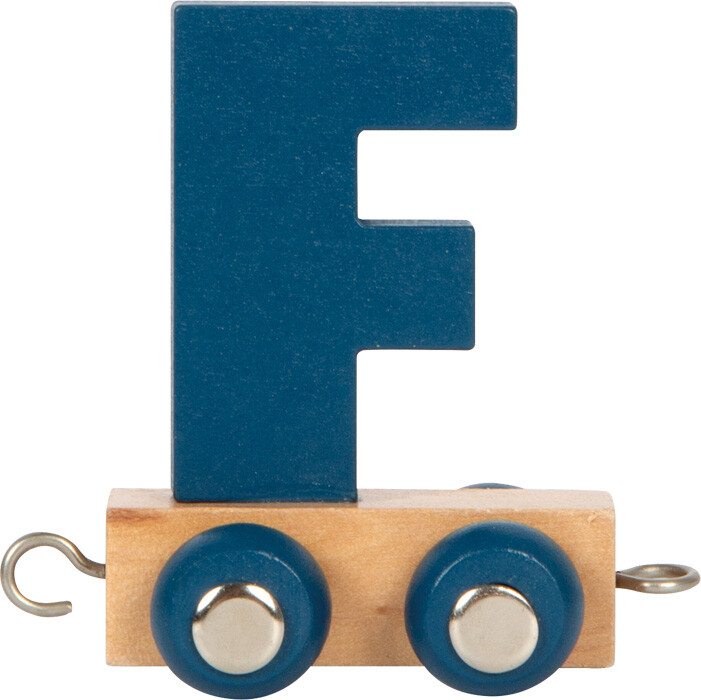 Small Foot - Wooden Letter Train Polar - F