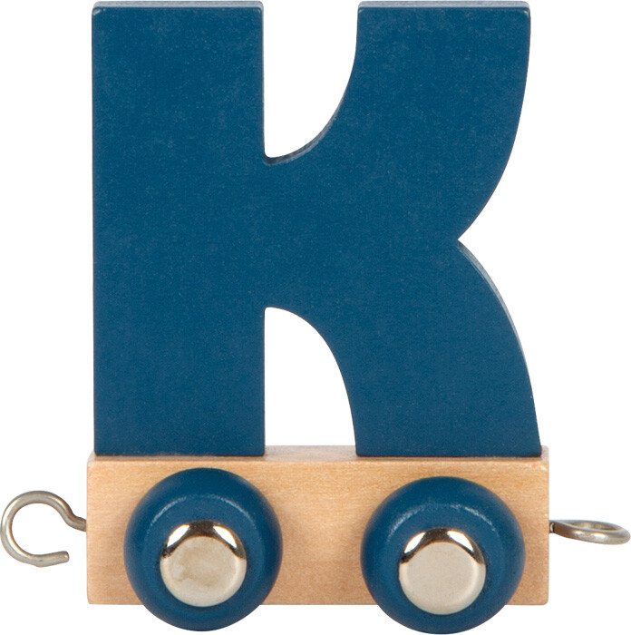 Small Foot - Wooden Letter Train Polar - K
