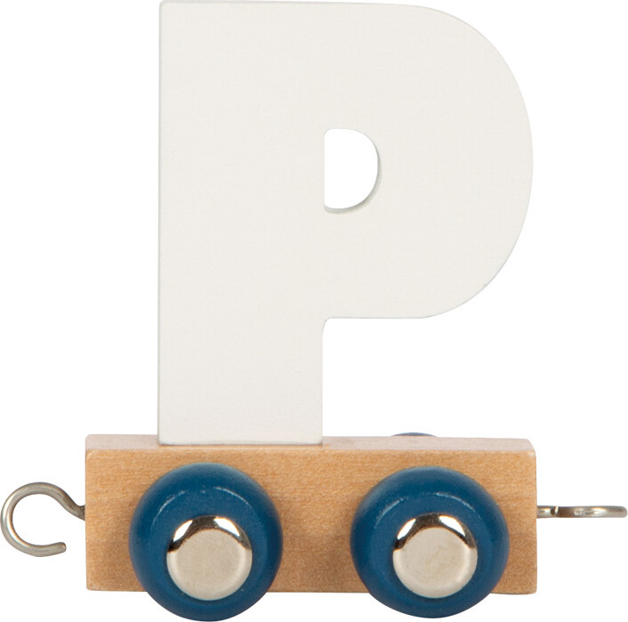 Small Foot - Wooden Letter Train Polar - P