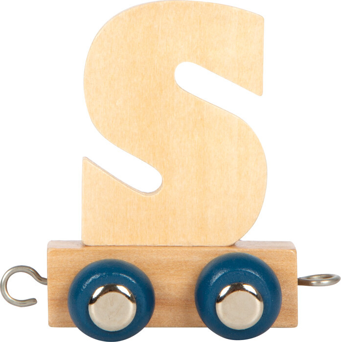 Small Foot - Wooden Letter Train Polar - S