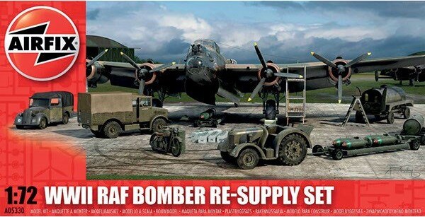 Se Italeri - Wwii Raf Bomber Re-supply Set - 1:72 - A05330 hos Gucca.dk