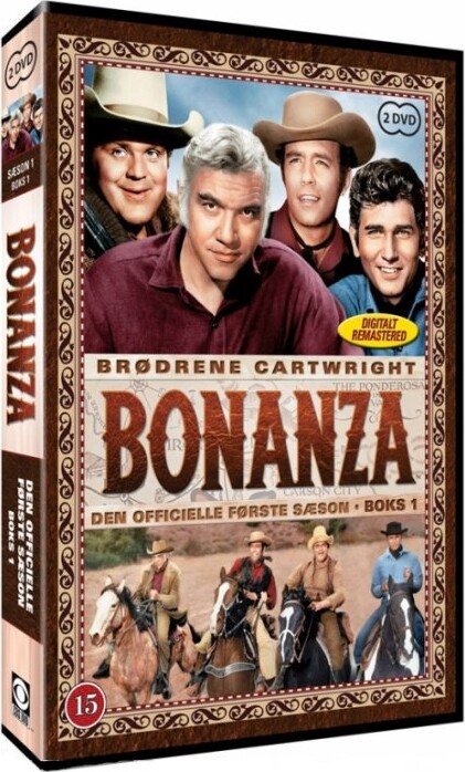 Bonanza - Sæson 1 Boks 1 - DVD - Tv-serie