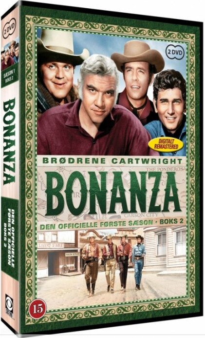 Bonanza - Sæson 1 Boks 2 - DVD - Tv-serie