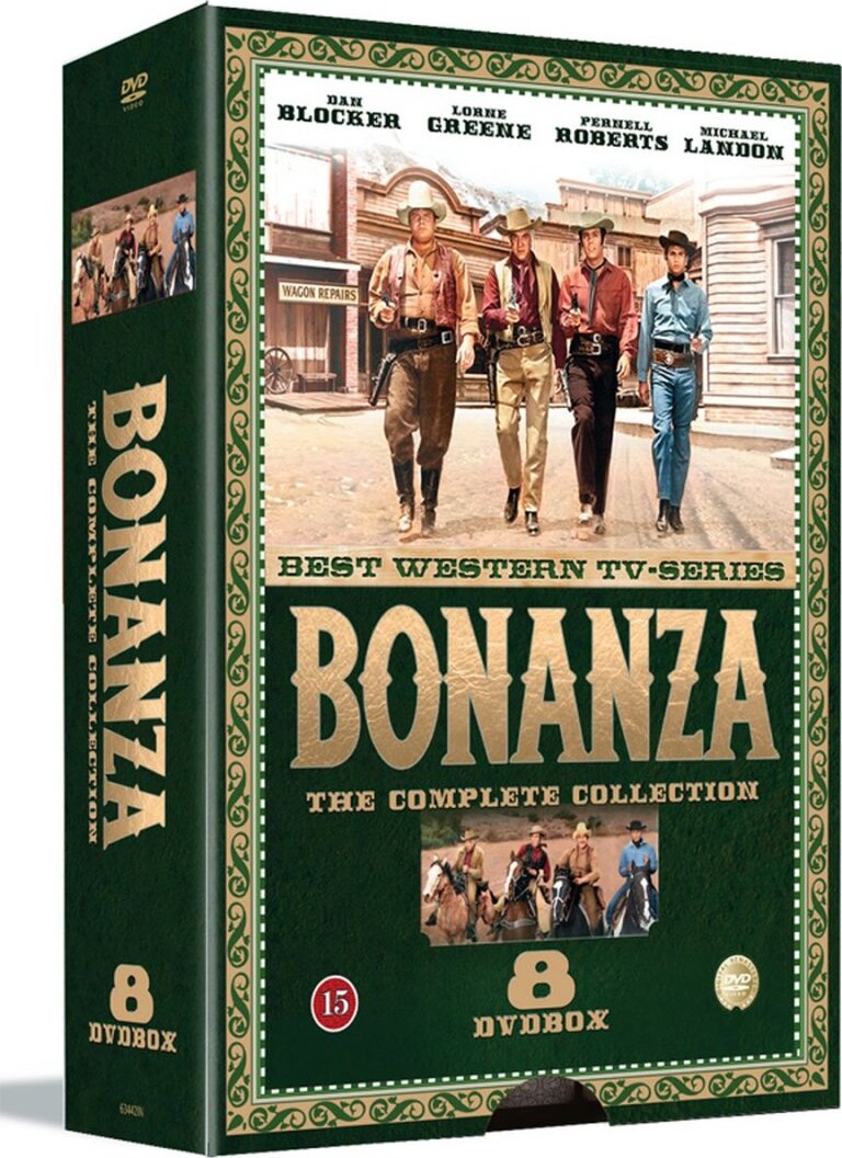 Bonanza - Sæson 1 - DVD - Tv-serie