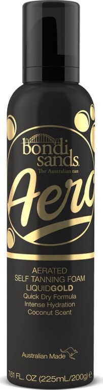 Se Bondi Sands - Aero Selvbruner Mousse Liquid Gold 225 Ml hos Gucca.dk