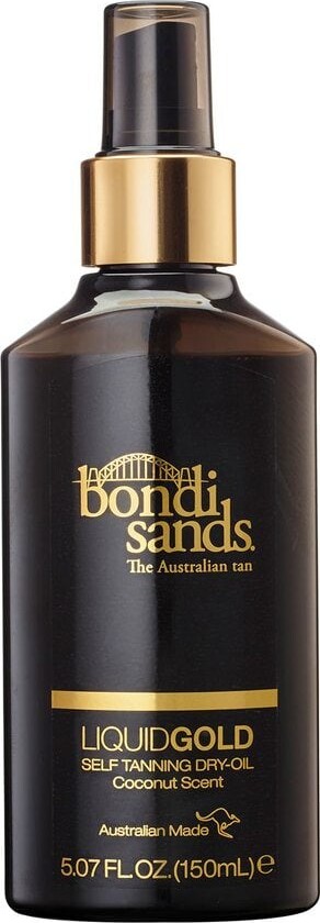 Se Bondi Sands - Liquid Gold Selvbruner Dry Oil 150 Ml hos Gucca.dk