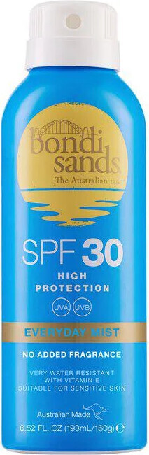 Bondi Sands - Spf 30 Everyday Aerosol Mist Spray - 160 Ml