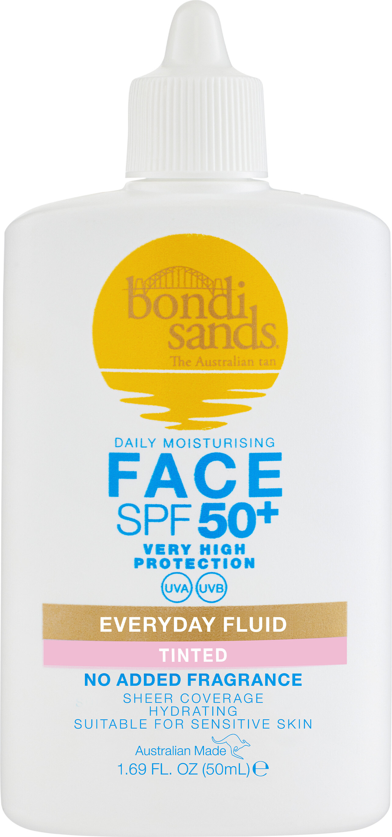 Bondi Sands - Spf50+ Everyday Tinted Face Fluid - 50 Ml