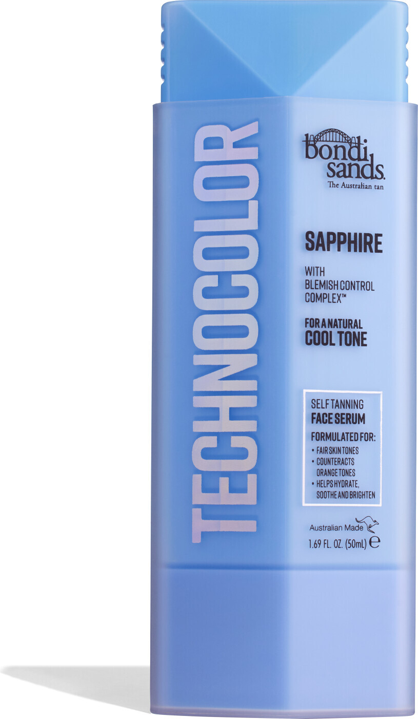 Bondi Sands Technocolor Sapphire Face Self Tan Serum - Sapphire 30 ml
