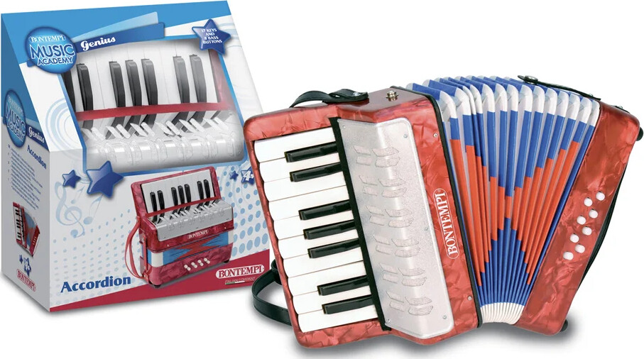 Bontempi - Music Academy Harmonika Med Skulderrem Til Børn