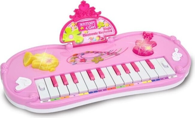 Bontempi - Keyboard Med Lys Til Børn - Lyserød