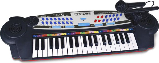 Bontempi - Keyboard Sæt Med Mikrofon - Lyde Og Rytmer