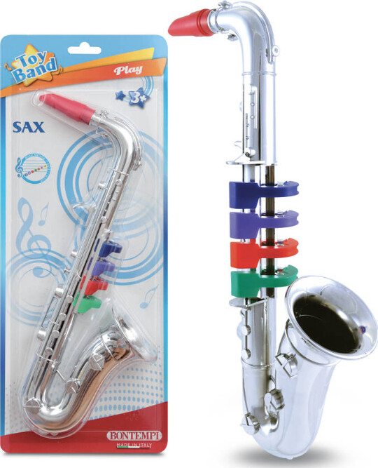 Bontempi - Toy Band Play Sax - Saxofon Til Børn - 36 Cm