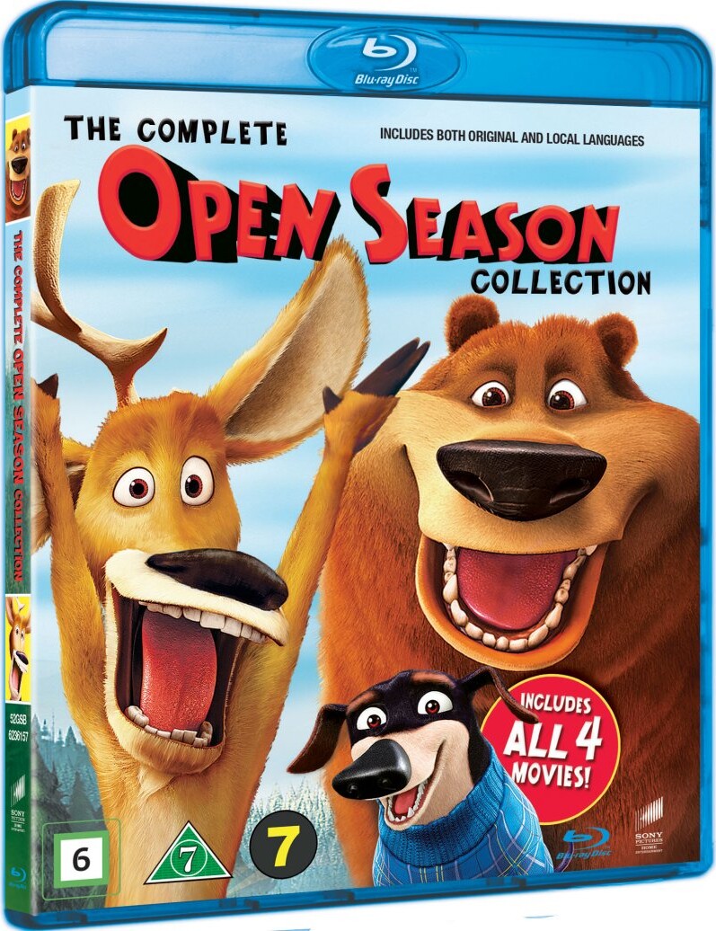 Boog & Elliot / Open Season 1-4 Box - Blu-Ray