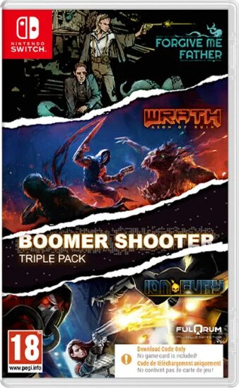 Boomer Shooter - Triple Pack - Kode I Boks - Nintendo Switch