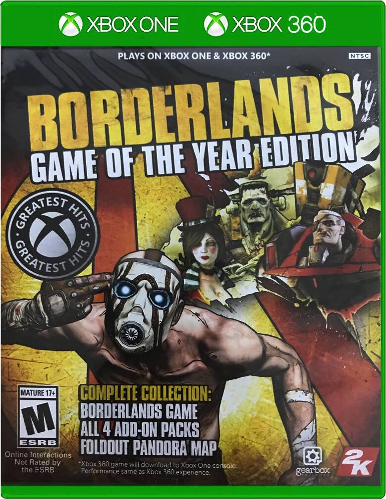 Borderlands: Game Of The - Import 360 → Køb billigt her - Gucca.dk