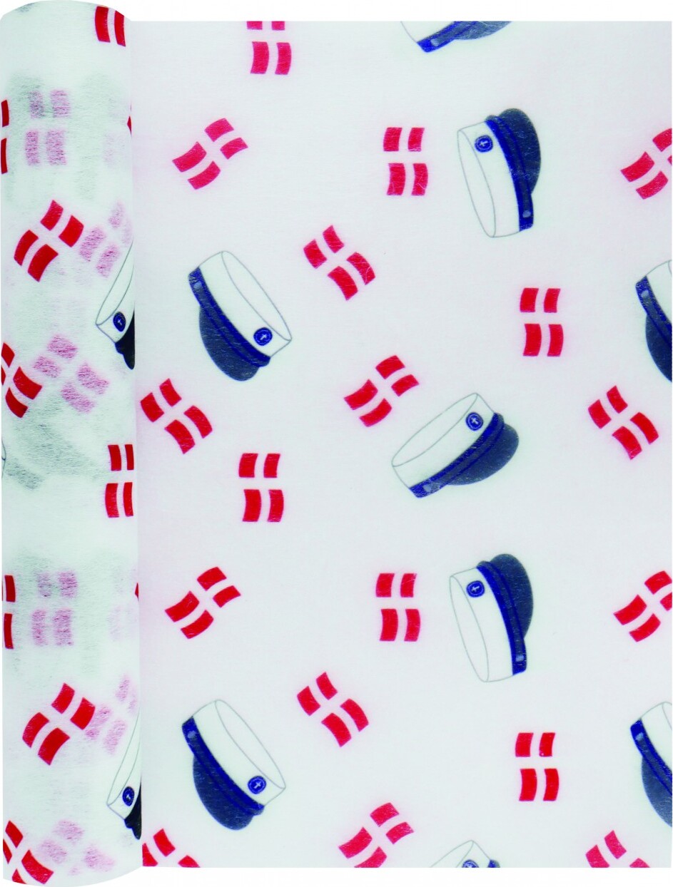 Bordløber Med Blå Studenterhuer - Scanseason