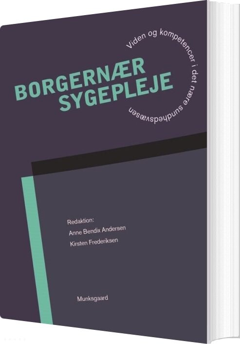 Borgernær Sygepleje - Dorthe Nielsen - Bog