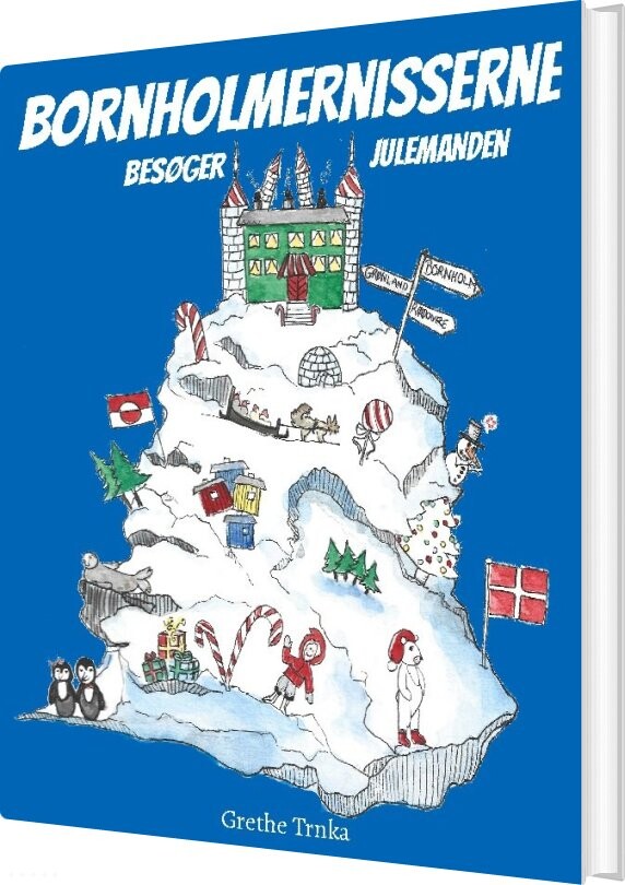 Bornholmernisserne Besøger Julemanden - Grethe Trnka - Bog