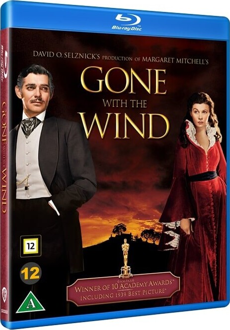 Borte Med Blæsten / Gone With The Wind - Blu-Ray
