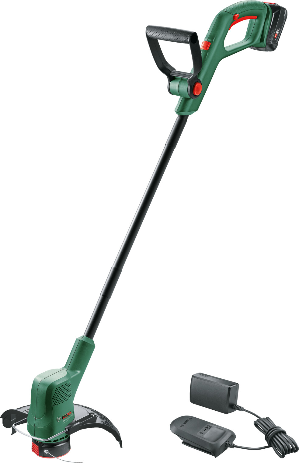Bosch - Akku Græstrimmer - Easy 23cm 18v 2,0ah ( Batteri & Lader Medfølger )