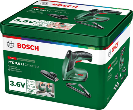 Bosch Tacker Ptk 3,6 Li Office Set
