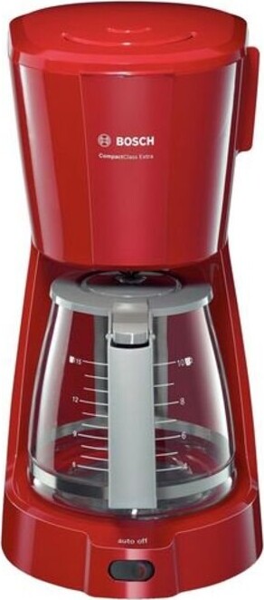 Bosch Tka3a034 - Kaffemaskine - 10 Kopper - Rød - 1100w 1,25 L