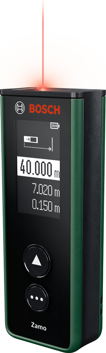 Bosch - Zamo Digital Laserafstandsmåler - Mål Op Til 40 Meter Med ét Tryk På En Knap
