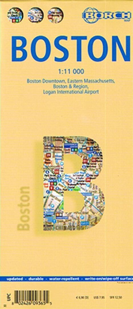 Boston - Borch Maps - English book