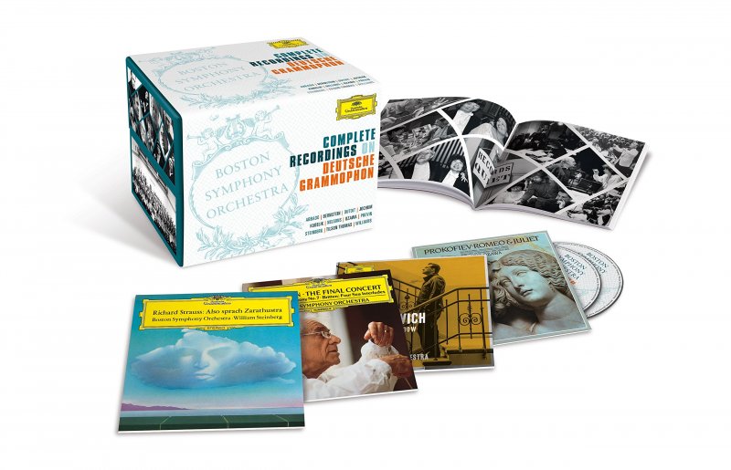 Boston Symphony Orchestra - Boston Symphony Orchestra - Complete Recordings On Deutsche Grammofon - CD Billede af Boston Symphony Orchestra - Boston Symphony Orchestra - Complete Recordings On Deutsche Grammofon - CD