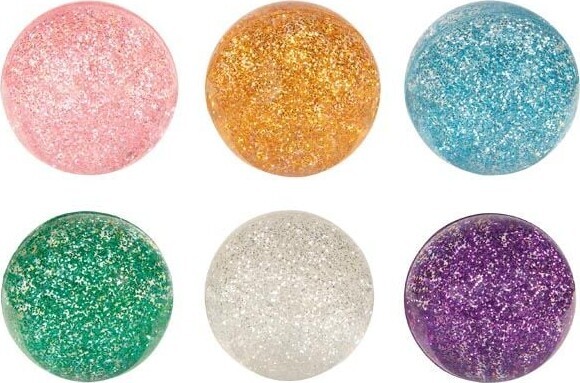 Goki - Hoppebold Med Glitter