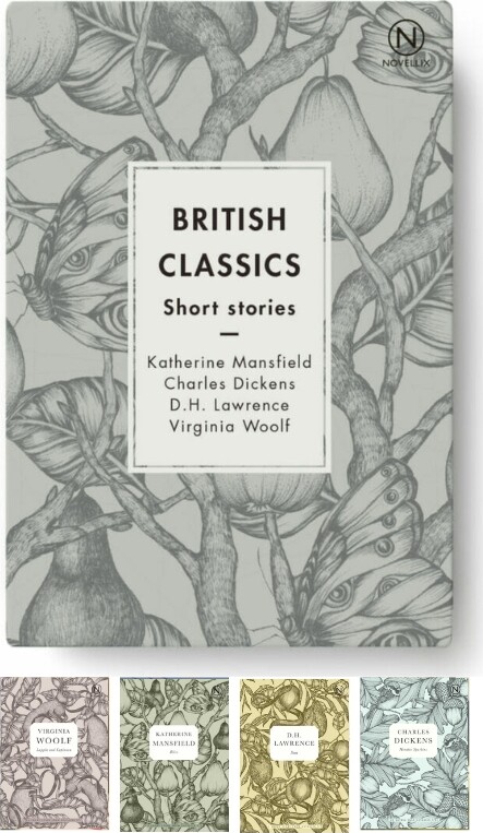 Billede af Box With Four British Classics - Charles Dickens - English Book
