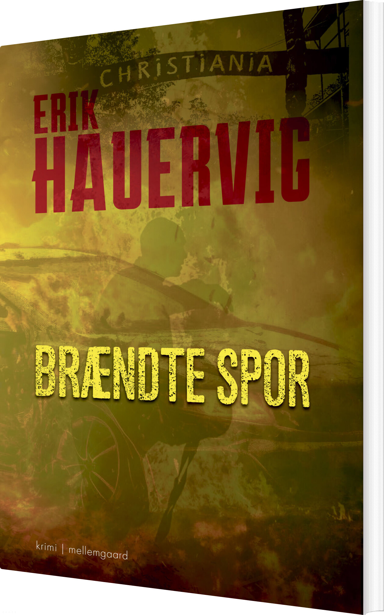 Brændte Spor - Erik Hauervig - Bog