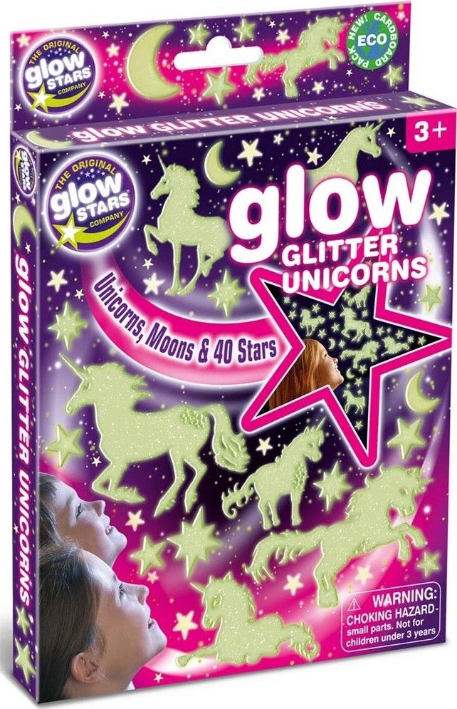 Brainstorm - Glow Glitter Unicorns