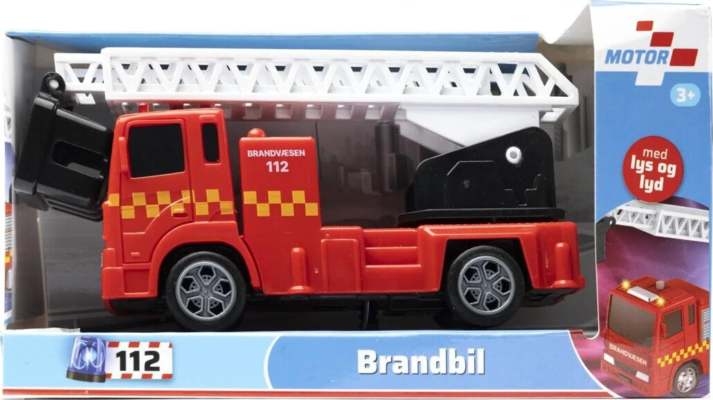 Brandbil 14,5cm M/lys Og Lyd