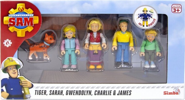 Billede af Brandmand Sam Figurer - Jones - Tiger, Sarah Gwendolyn, Charlie, James