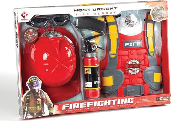 Brandmandssæt stor 58,5x40x11cm