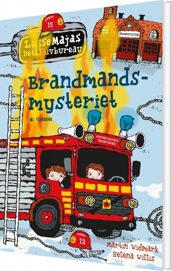 Billede af Lassemajas Detektivbureau - Brandmandsmysteriet - Martin Widmark - Bog