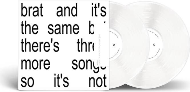 Charli Xcx - Brat And It's The Same But There's Three More Songs So It's Not - Vinyl Lp