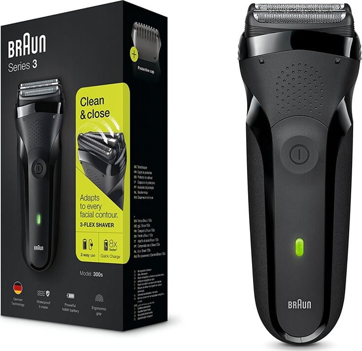 Braun - Series 3 300s Black - Shaver