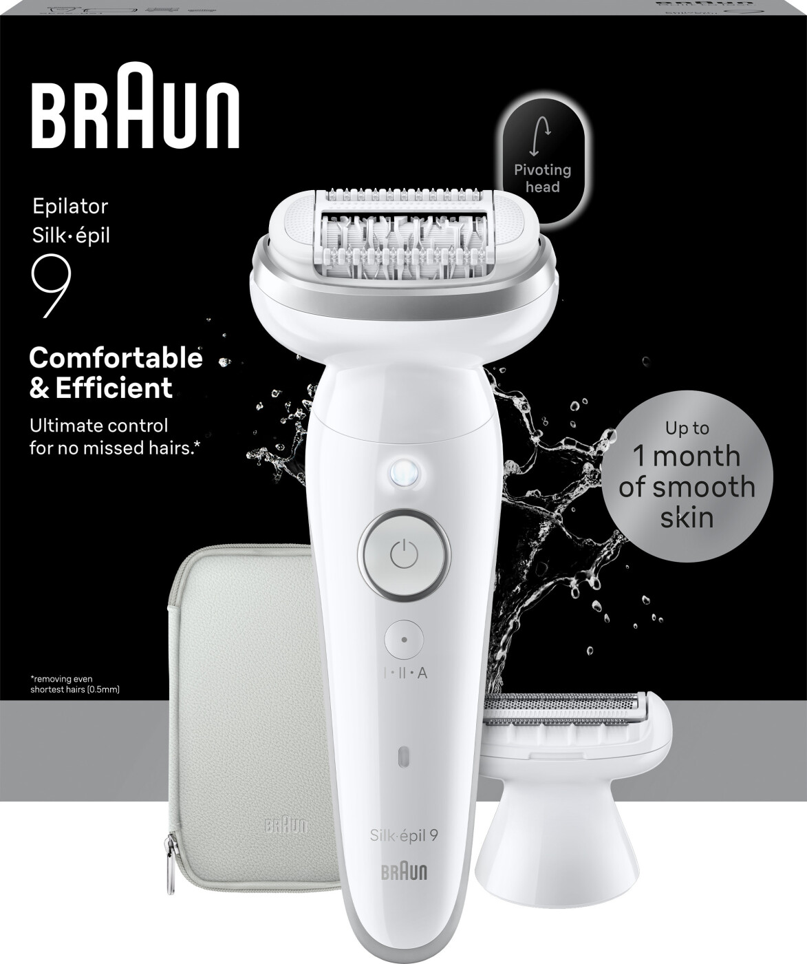 Braun - Silk·épil 9 Wet & Dry Epilator - Silver billede