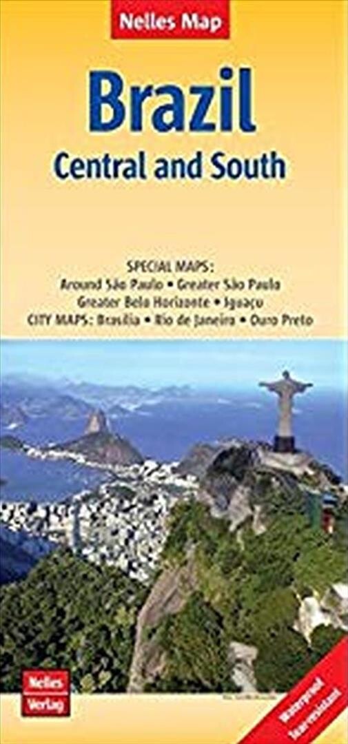 Billede af Brazil: Central And South, Nelles Map - Diverse - English Book