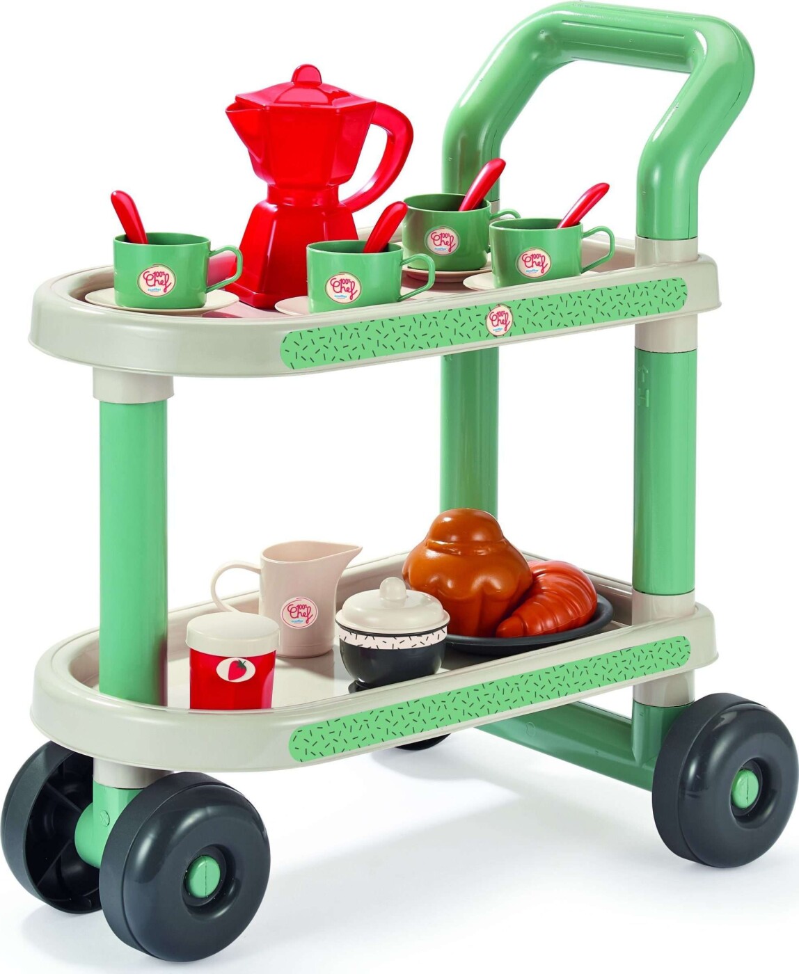 Ecoiffier - 1611 - Morgenmad Buffet Legemad Sæt - 100% Chef