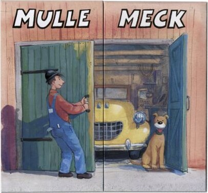 Mulle Meck - Mik Mekanik - Brevpapir Sæt Til Børn