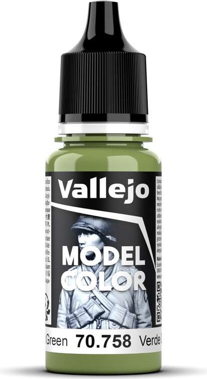 Vallejo - Model Color - Bright Green Mat - 18 Ml - 70758